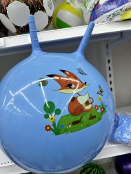 мяч резиновый рожки (60) мяч резиновый рожки (60)